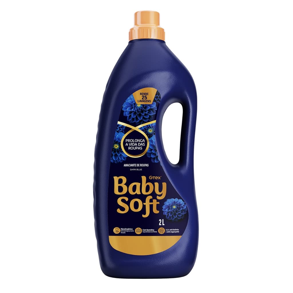Amaciante Diluído Baby Soft Infinity Care Dark Blue - 2L